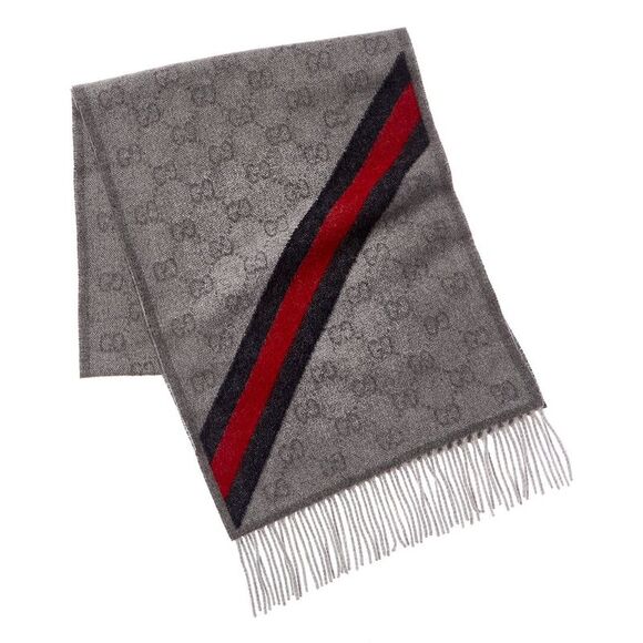 Gucci Gg Wool Scarf - Picture 2 of 3